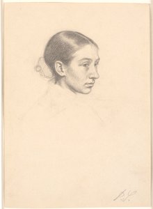 Porträt von Suzette Kathrine Skovgaard (verheiratet Holten)