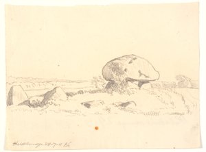 Steinsetzung. Haldskovvænge von Joakim Frederik Skovgaard