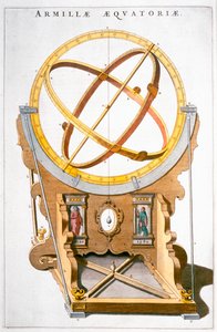 Ein Orrery entworfen vom dänischen Astronomen Tycho Brahe, ca. 1630