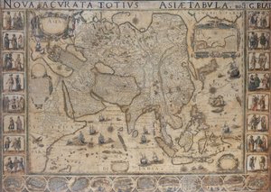 Nova & Acurata Totius Asiae Tabula, auct G. Blaeu, um 1673