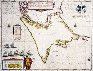 Tabula Magellanica: Karte der Magellanstraße