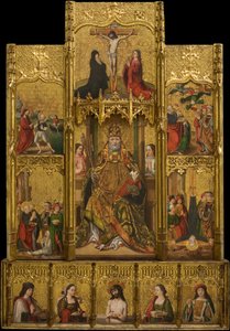 Altarbild des Heiligen Petrus Märtyrer von Joan Gascó