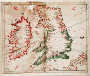 Britannien und Irland, um 1550