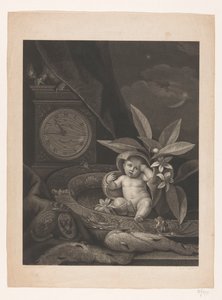 Geburt des zukünftigen Königs Wilhelm III., 1817 von Joannes Josephus Wolff