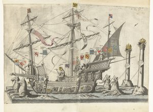 Das Schiff Victoria, Nr. 5 von Joannes van Doetechum (I)
