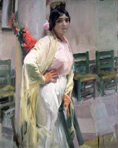 Maria die schöne Frau von Joaquin Sorolla