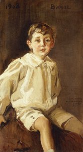Porträt von Basil Mundy, 1908 von Joaquín Sorolla