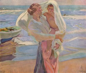 Nach dem Baden, 1915, 1932