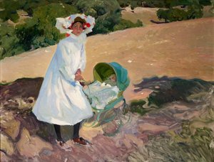 Elenita in El Pardo, 1907