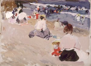 Menschen am Strand