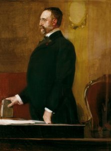 Porträt von Don Jose Canalejas Mendez (1854-1912)