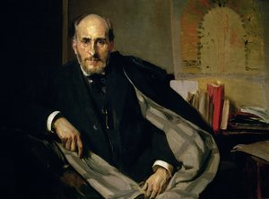 Porträt von Santiago Ramon y Cajal (1852-1934) 1906