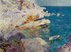 Felsen bei Javea von Joaquin Sorolla y Bastida