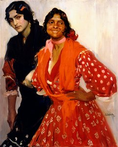Zwei Zigeunerinnen, 1913
