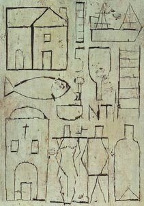 Grafik mit zwei Figuren