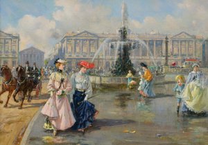 Place de la Concorde, ca. 1872