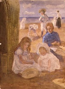 Strandszene von Johan Antonio de Jonge