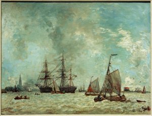 Der Hafen von Antwerpen