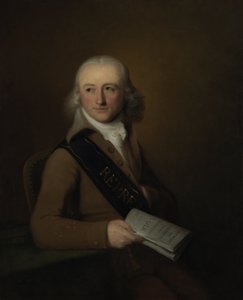 Porträt von Leonardus van der Voort von Johan Bernard Scheffer