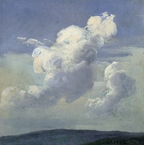 Wolkenstudie von Johan Christian Dahl