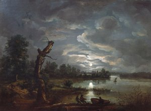 Esrum-See, ca. 1814 von Johan Christian Dahl
