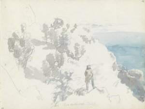 Von der Besteigung des Monte S. Angelo von Johan Christian Dahl