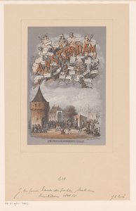 Umschlag für: Amsterdam. Ursprung und Ableitung der Namen der Grachten, Inseln, Plätze, Straßen, Gassen, Brücken, Schleusen und Türme dieser Stadt