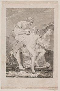 Dädalus und Ikarus von Johan Georg Preisler