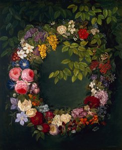 Ein Blumenkranz