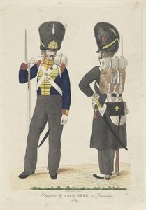 Zwei Infanteriesoldaten