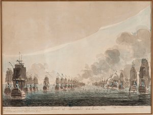 Die Seeschlacht von Öland am 26. Juli 1789