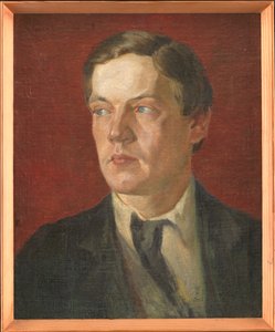 Porträt des schwedischen Malers Gustaf Wolmar