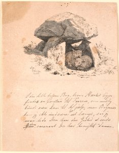 Die Lämmer. Illustration zu Kaalunds "Fabeln für Kinder". von Johan Thomas Lundbye
