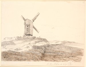 Stumpfmühle bei Kalundborg von Johan Thomas Lundbye