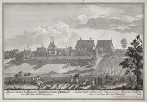 Sundersbühl, Residenz der Familie Nutzel, nahe Nürnberg von Johann Adam Delsenbach