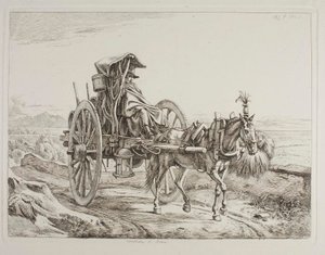 Kutscher aus Rom von Johann Adam Klein