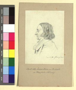 Christian Albrecht Jensen (1792-1870), Maler von Johann Adam Klein