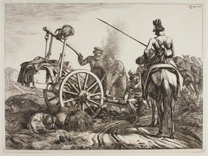 Russische Feldschmiede von Johann Adam Klein