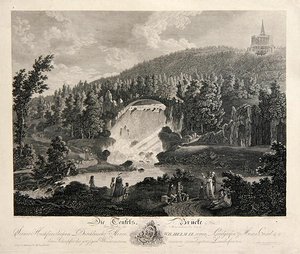 Teufelsbrücke, graviert von J. Schroeder