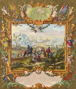 Eroberung der Festung Audenarde durch die alliierten Truppen im Jahr 1708, frühes 18. Jahrhundert