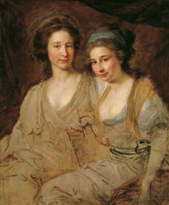 Die Gräfinnen Caroline und Zoë Thomatis von Johann Baptist Lampi d. Ä.