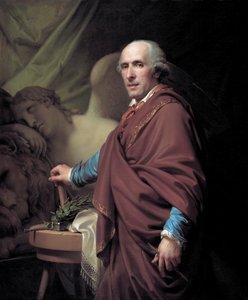 Porträt des Bildhauers Antonio Canova, 1806
