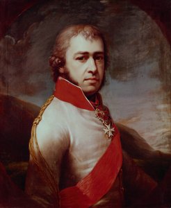 Porträt von Graf Boris Vladimirovich Golitsyn, 1769-1813, 1797 von Johann Baptist von Lampi the Elder