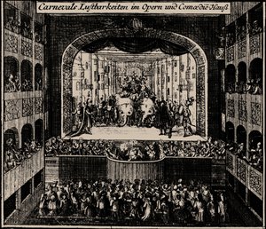 Markgrafentheater in Erlangen, 1721
