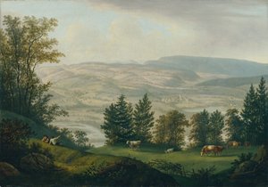 Umgebung der Ruine Habsburg von Johann Caspar Rahn