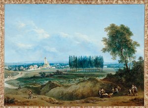 Landschaft in Niederösterreich von Johann Christian Brand