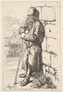Der Tabakraucher von Johann Christian Erhard