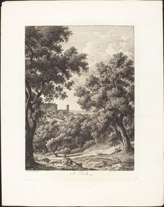 In Tivoli von Johann Christian Reinhart