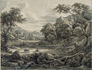 Ideallandschaft von Johann Christian Reinhart