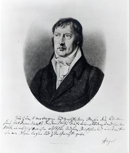 Georg Wilhelm Friedrich Hegel, graviert von F.W. Bollinger, ca. 1825